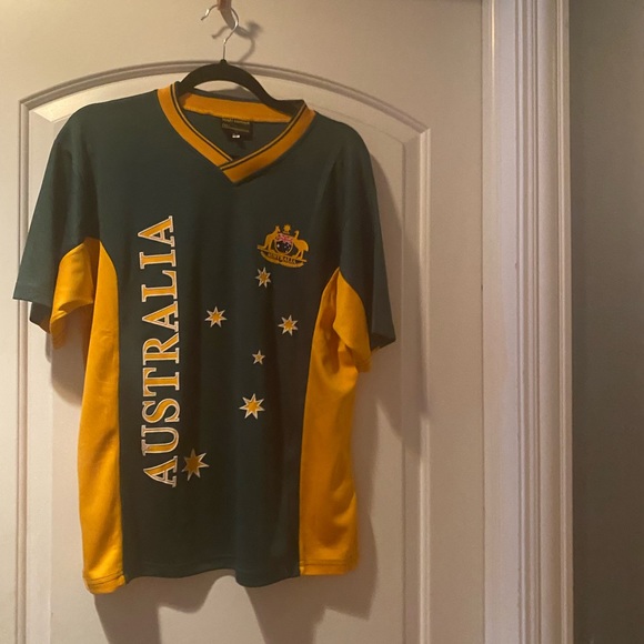 Australia Men's Soccer Jersey Short Sleeve - Picture 2 of 6